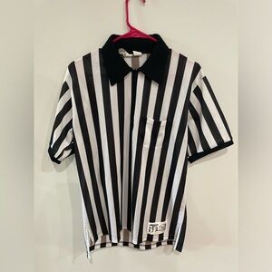 HONIGS F14T PROSOFT Football SS Official Referee Shirt Jersey Large Made In USA